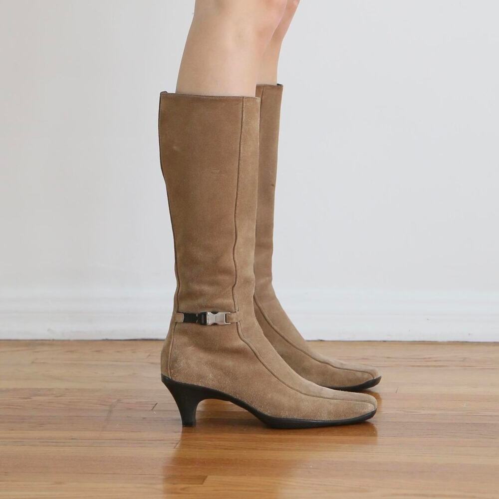 Vintage Prada Suede Boots - Picture 5 of 5